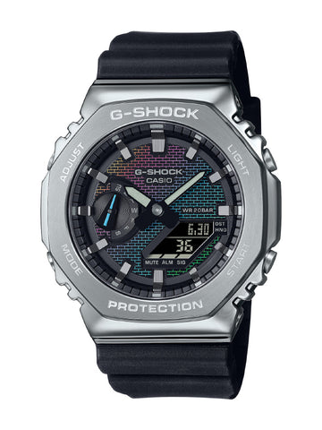 Casio G-SHOCK Men's Brick Pattern Design GM-2100RW-1AJF