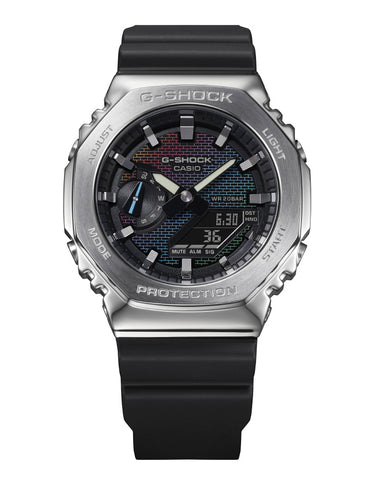 Casio G-SHOCK Men's Brick Pattern Design GM-2100RW-1AJF