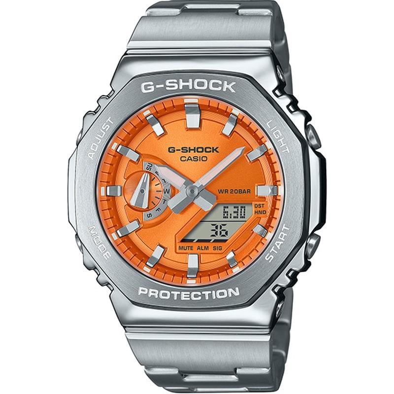CASIO GM-2110D-4AJF Watch - Men's G-SHOCK Digital-Analog Combination Model