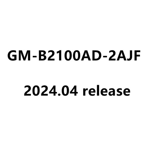 Casio G-Shock  GM-B2100AD-2AJF  GM-B2100AD-2A solar radio metal world time bluetooth men's 2024.04 release watch