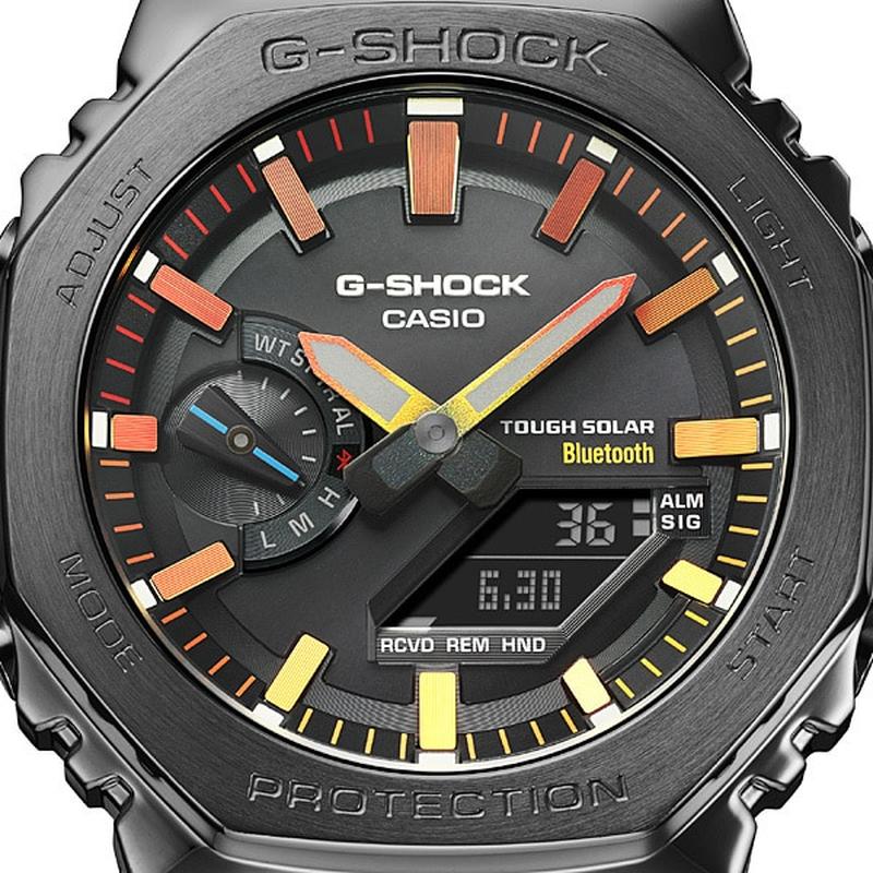 G-SHOCK GM-B2100BPC-1AJF レインボー ブラックCASIO GMB2100PC-1A | Full-Metal Purple-Blue Watch | Casio G-SHOCK