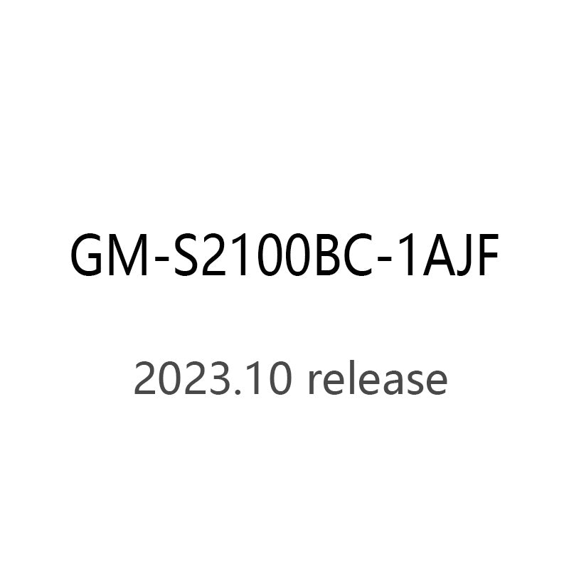 CASIO gshock GM-S2100BC-1AJF GM-S2100BC-1A quartz 20ATM watch 2023.10 Release - IPPO JAPAN WATCH 