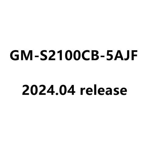 Casio G-Shock GM-S2100CB-5AJF GM-S2100CB-5A 2024.04 release Watch
