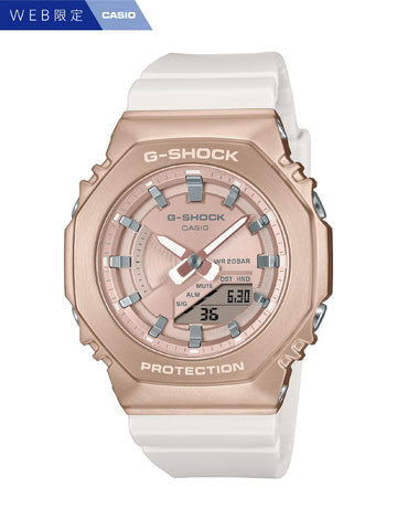 CASIO GM-S2100CW-7AJF G-SHOCK Metal Covered Series White Stylish Design Shock Resistant Water Resistant 200M