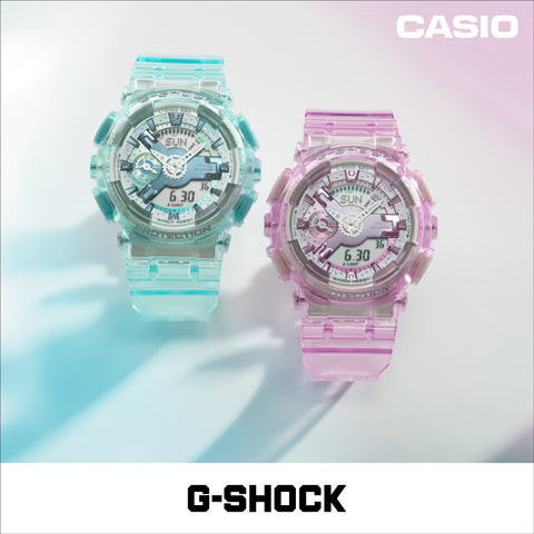CASIO GMA-S110VW-4AJF Futuristic Design Shock Resistant LED Backlight Water Resistant