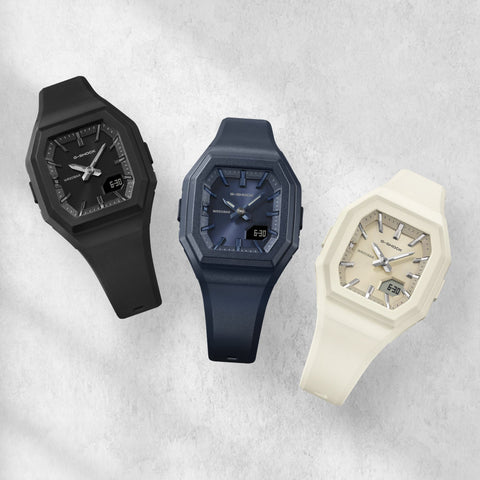 CASIO GMA-S160-7AJF Stylish Compact Design Shock Resistant Water Resistant LED Light