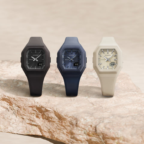 CASIO GMA-S160-7AJF Stylish Compact Design Shock Resistant Water Resistant LED Light