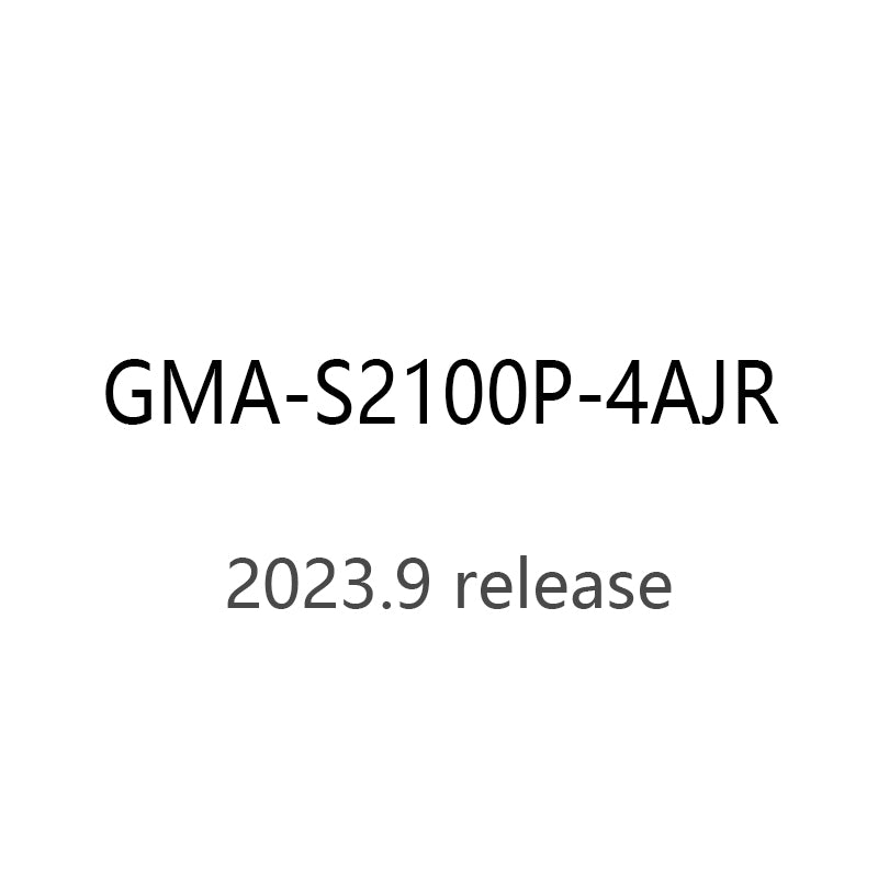 CASIO gshock GMA-S2100P-4AJR GMA-S2100P-4A world time 20 ATM watch released in 2023.09 - IPPO JAPAN WATCH 