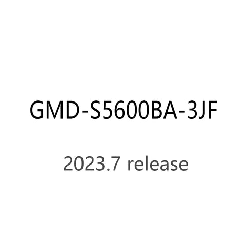 CASIO gshock GMD-S5600BA-3JF GMD-S5600BA-3 20 ATM watch 2023.07released - IPPO JAPAN WATCH 