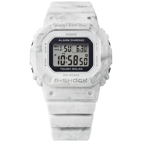 CASIO GMS-S5600RT-7JF Watch - Solar-Powered G-SHOCK, White Color, Travel-Inspired Design, Shock Resistant (Image 2)