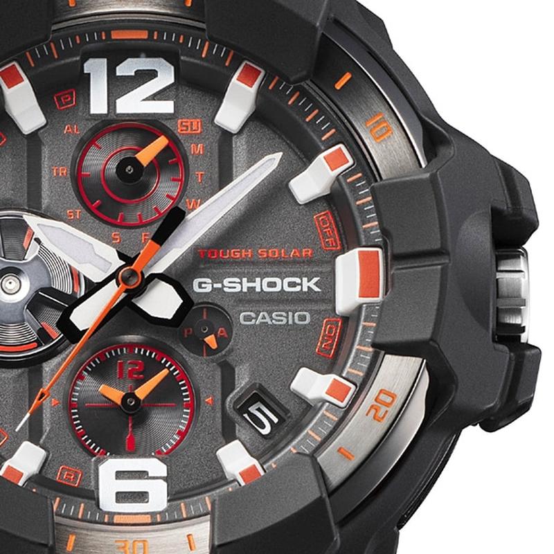 CASIO GR-B300-1A4JF Watch - Men's G-Shock Master of G Series Gravitymaster (Image 5)