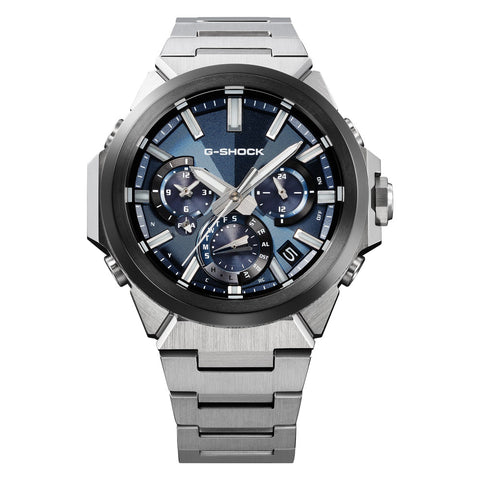 CASIO GST-W1000AD-2AJF Bluetooth Solar Powered G-SHOCK G-STEEL Minimalist Design Navy Color Durable and Stylish