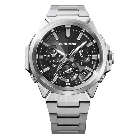 CASIO GST-W1000D-1AJF Bluetooth Solar Powered G-SHOCK G-STEEL Minimal Design Black Water Resistant Shock Resistant