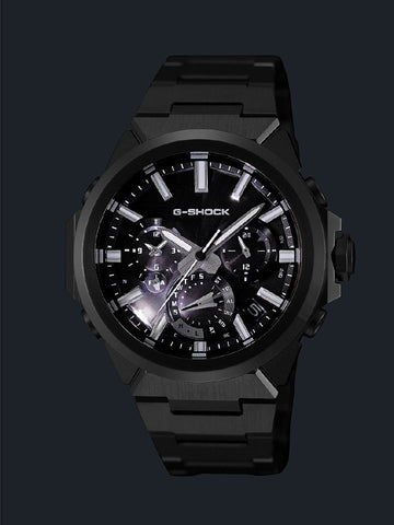 CASIO GST-W1000D-1AJF Bluetooth Solar Powered G-SHOCK G-STEEL Minimal Design Black Water Resistant Shock Resistant