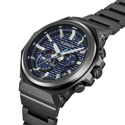 CASIO GSTB1000BD2AJF Bluetooth Solar Technology G-SHOCK G-STEEL Sleek Style Black IP Model Stylish Durable Design
