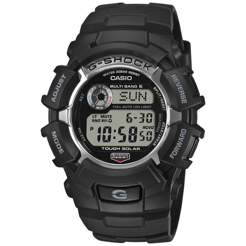 CASIO GW-2310U-1JF Watch - Solar Powered Radio Controlled G-SHOCK LED Backlight Black Durable Design