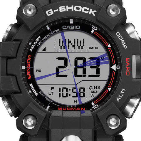 Casio Men's G-Shock Master of G Series Mudman Triple Sensor Model GW-9500-1JF