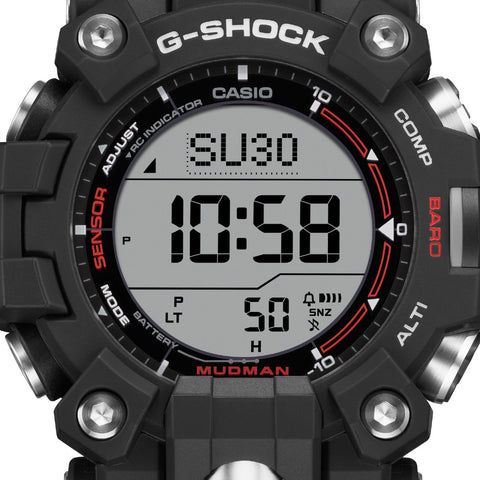 Casio Men's G-Shock Master of G Series Mudman Triple Sensor Model GW-9500-1JF