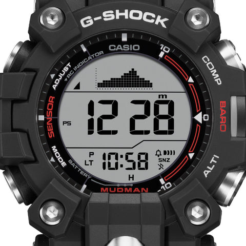 Casio Men's G-Shock Master of G Series Mudman Triple Sensor Model GW-9500-1JF