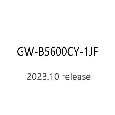 CASIO gshock GW-B5600CY-1JF GW-B5600CY-1JF solar powered 20ATM watch 2023.10 Release - IPPO JAPAN WATCH 