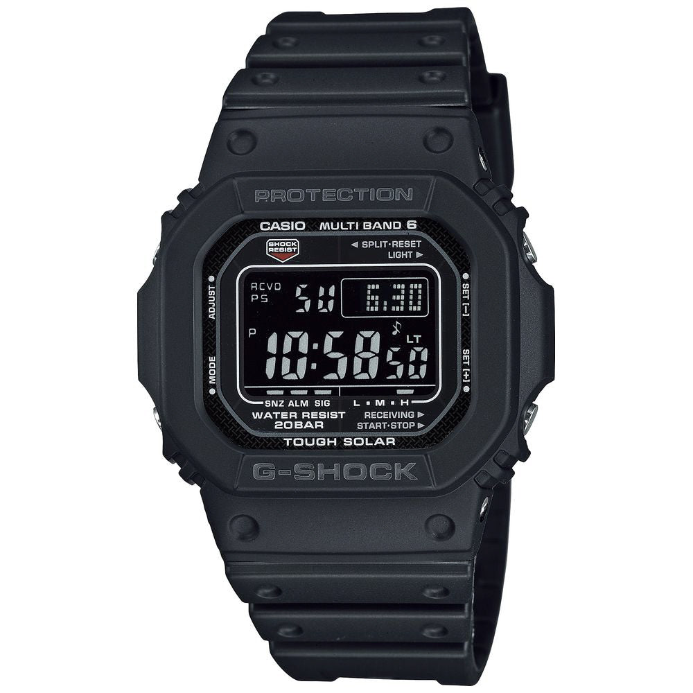 CASIO GW-M5610U-1BJF Watch - Men's G-SHOCK 20 Bar Waterproof Solar Radio GW-M5610 Series (Image 2)
