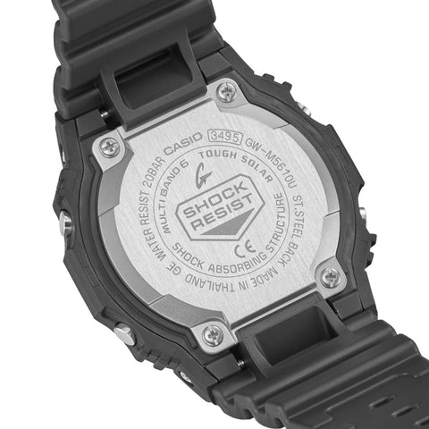 Casio Men's G-SHOCK Solar Radio Wave, 20 Bar Water Resistant, GW-M5610 Series GW-M5610U-1JF
