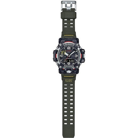Casio Men's Carbon Mudmaster Radio Solar Triple Sensor GWG-2000