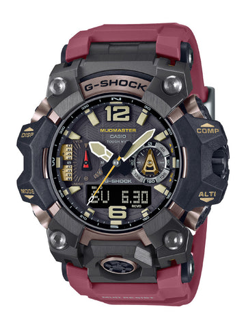 Casio Men's G-SHOCK MASTER OF G MUDMASTER Bluetooth Solar Radio Wave Watch with Biomass Plastic GWG-B1000-1A4JF