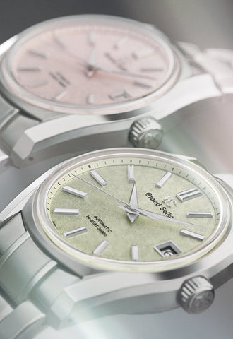 Grand Seiko SBGH343 Automatic Movement Stainless Steel Case Sapphire Crystal Blue Dial