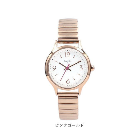 IPPO JAPAN WATCH H00323S5 Watch - Fragola Accordion Watch Gold Stainless Steel Water Resistant Elegant Design (Image 5)