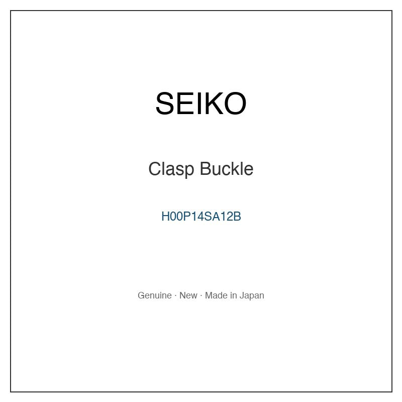 SEIKO H00P14SA12B Watch Parts