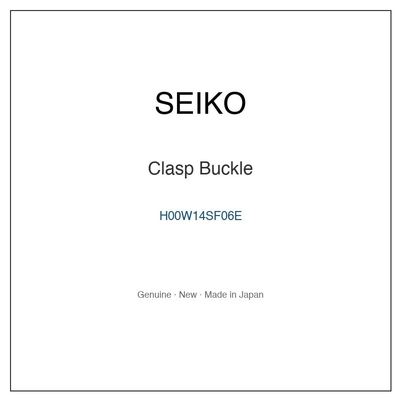 SEIKO H00W14SF06E Watch Parts