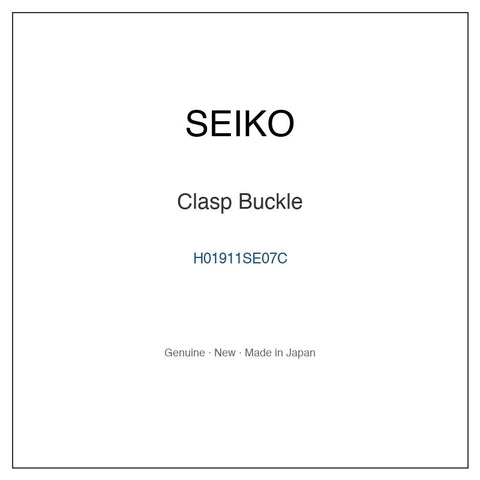 SEIKO H01911SE07C Watch Parts