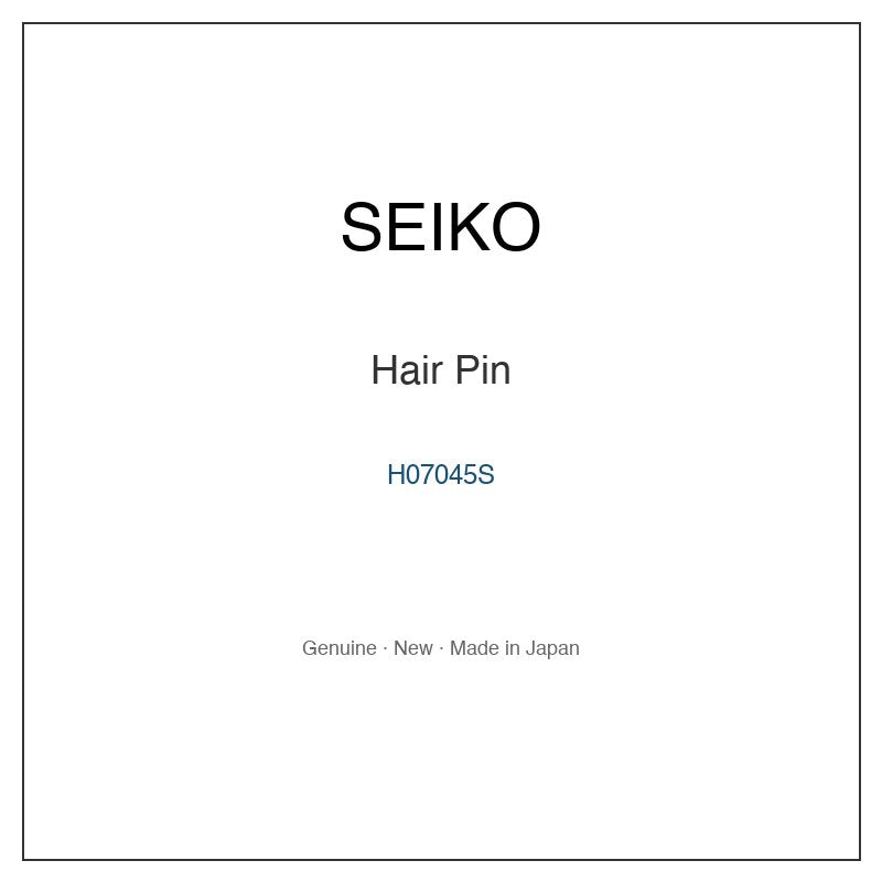 SEIKO H07045S Watch Parts