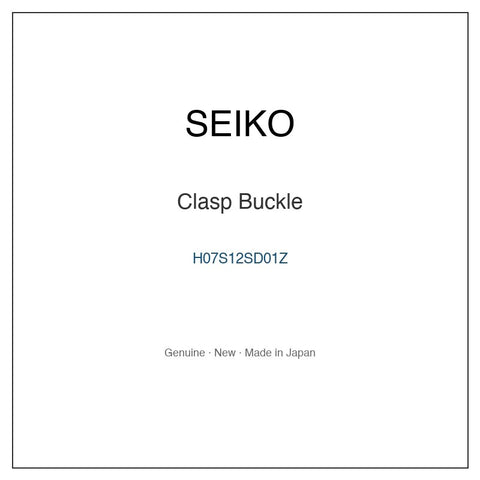 SEIKO H07S12SD01Z Watch Parts
