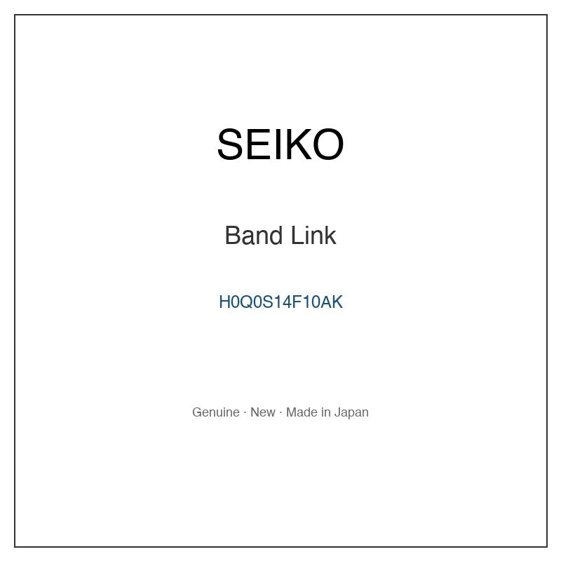 SEIKO H0Q0S14F10AK Watch Parts