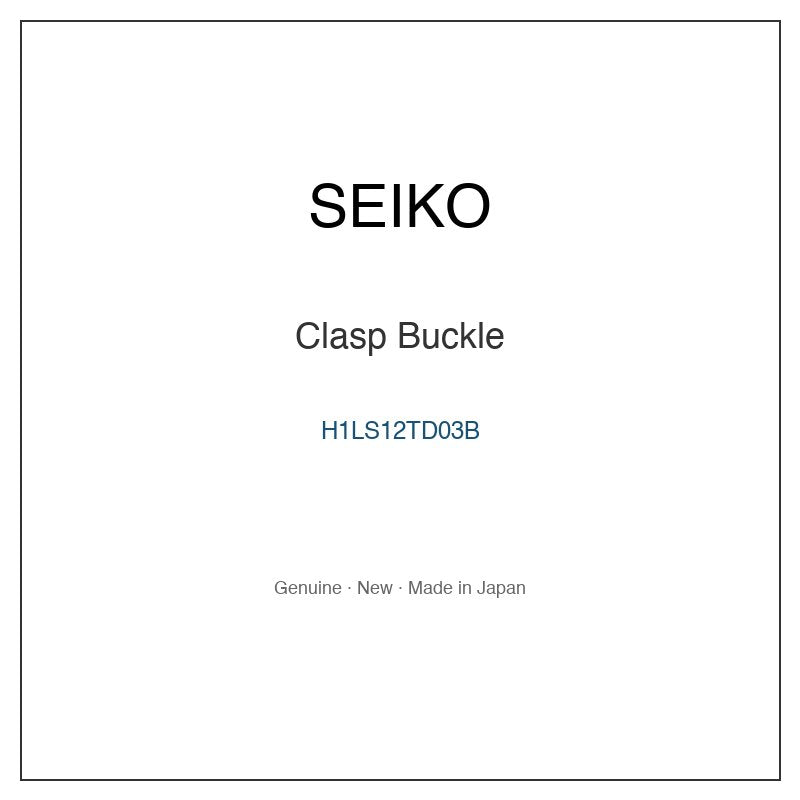 SEIKO H1LS12TD03B Watch Parts