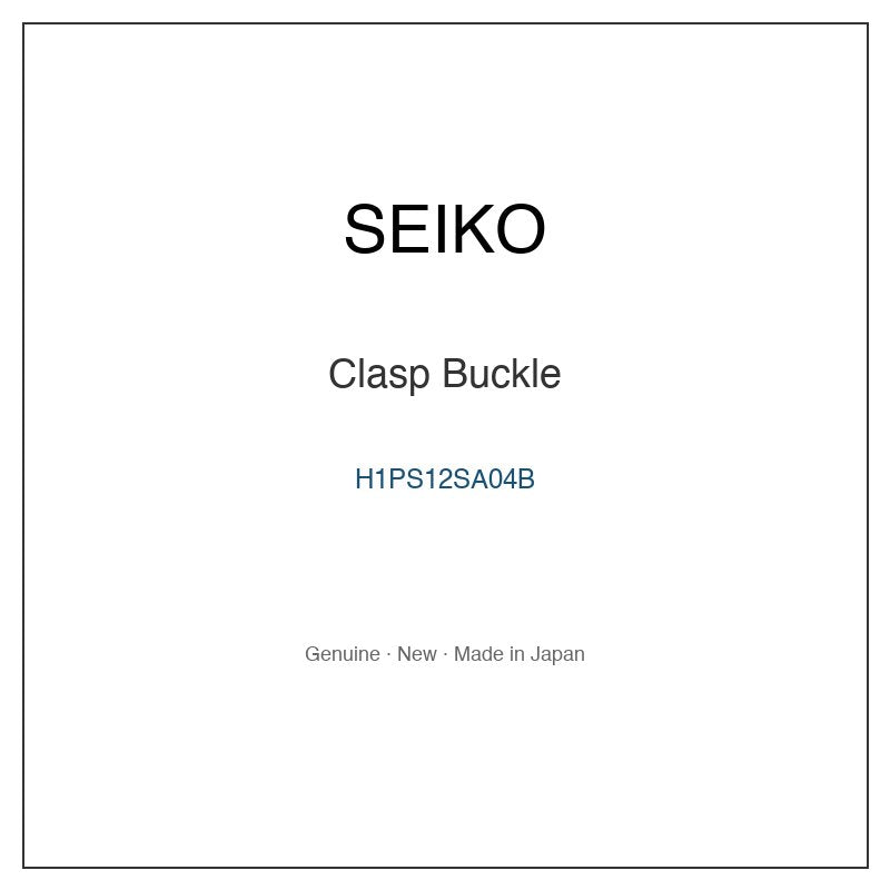 SEIKO H1PS12SA04B Watch Parts