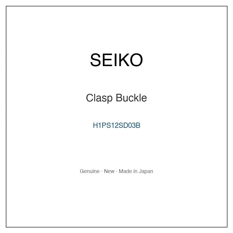 SEIKO H1PS12SD03B Watch Parts