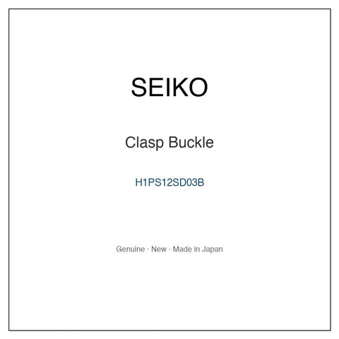 SEIKO H1PS12SD03B Watch Parts