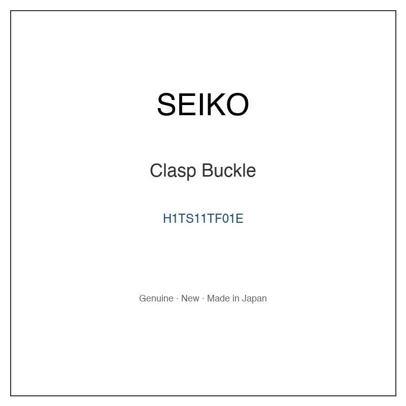 SEIKO H1TS11TF01E Watch Parts