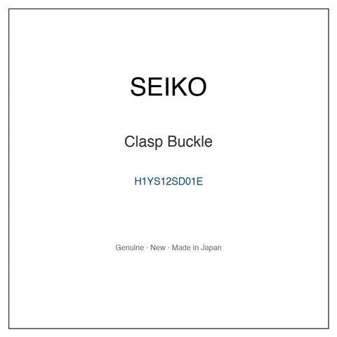 SEIKO H1YS12SD01E Watch Parts
