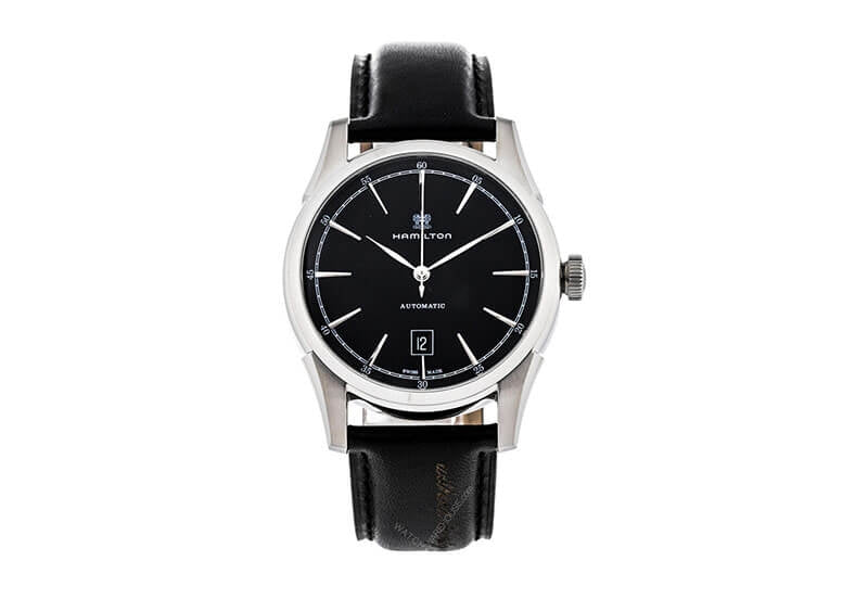 HAMILTON H42415731 Watch - Spirit of Liberty Automatic Calf Leather Watch - Parallel Import