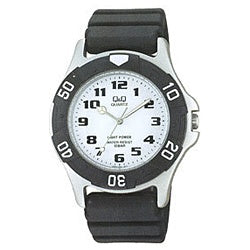 Q&QCITIZEN Watch H950J003 Watch - Solar Powered Lightweight Durable Water Resistant Stylish Design