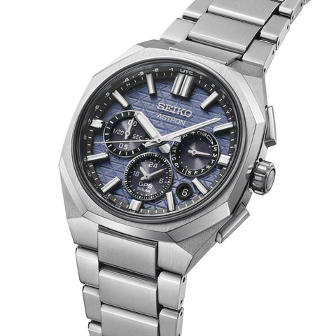 SEIKO HAB001J Solar GPS Satellite Timekeeping Limited Edition Blue Elegant Design Premium Quality