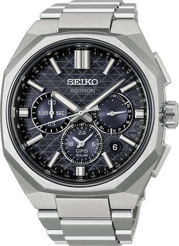 SEIKO HAB002J Solar GPS Satellite Timekeeping Limited Edition Astron Black Eco-Friendly Design Premium Quality