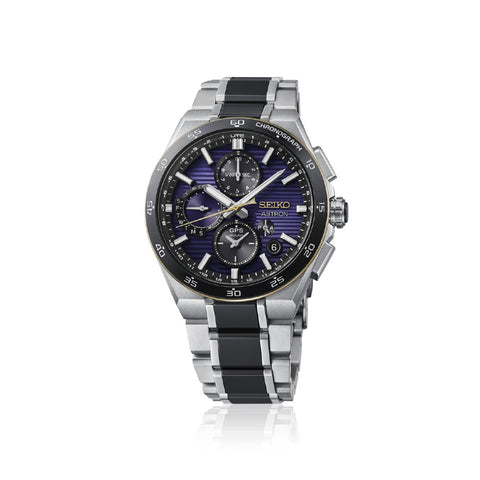SEIKO HAB011J Limited Edition Solar GPS Satellite Timekeeping 145th Anniversary Astron Purple 2000 Pieces Only