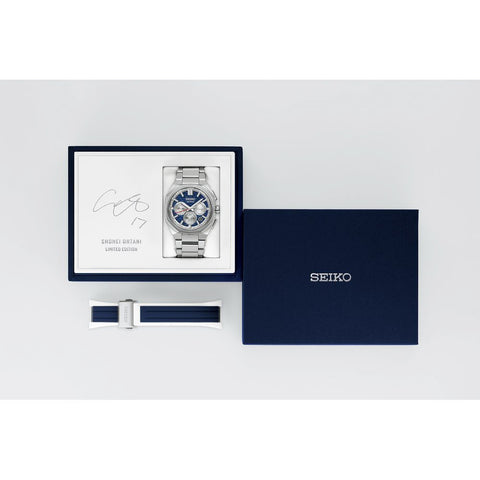 SEIKO HAB012J Limited Edition Solar GPS Satellite Timekeeping Blue Dial Chronograph 1700 Pieces Only [Pre-Order: Ships after release]