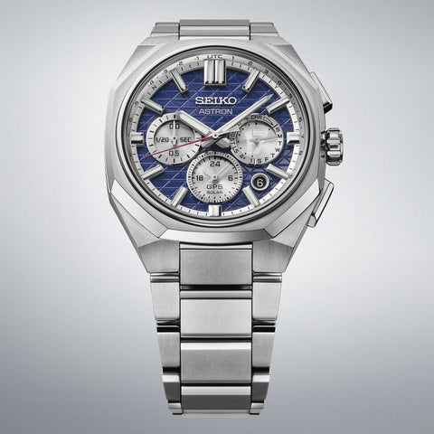 SEIKO HAB012J Limited Edition Solar GPS Satellite Timekeeping Blue Dial Chronograph 1700 Pieces Only [Pre-Order: Ships after release]