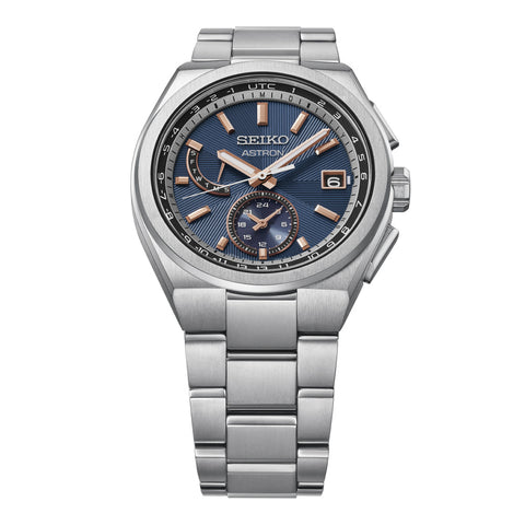 SEIKO HAD002J Watch - Solar Powered GPS Technology Elegant Navy Design Sapphire Crystal Water Resistant (Image 2)